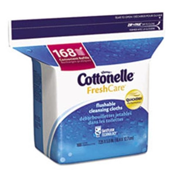 Kimberly-Clark Professional Kimberly Clark Consumer 10358CT Fresh Care Flushable Cleansing Cloths; White 10358CT